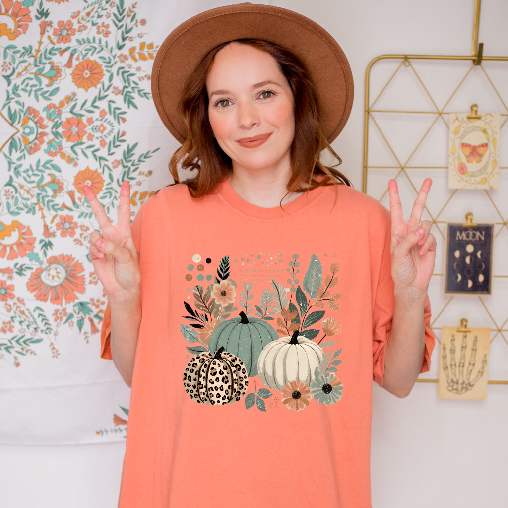 Boho Pumpkins Tee