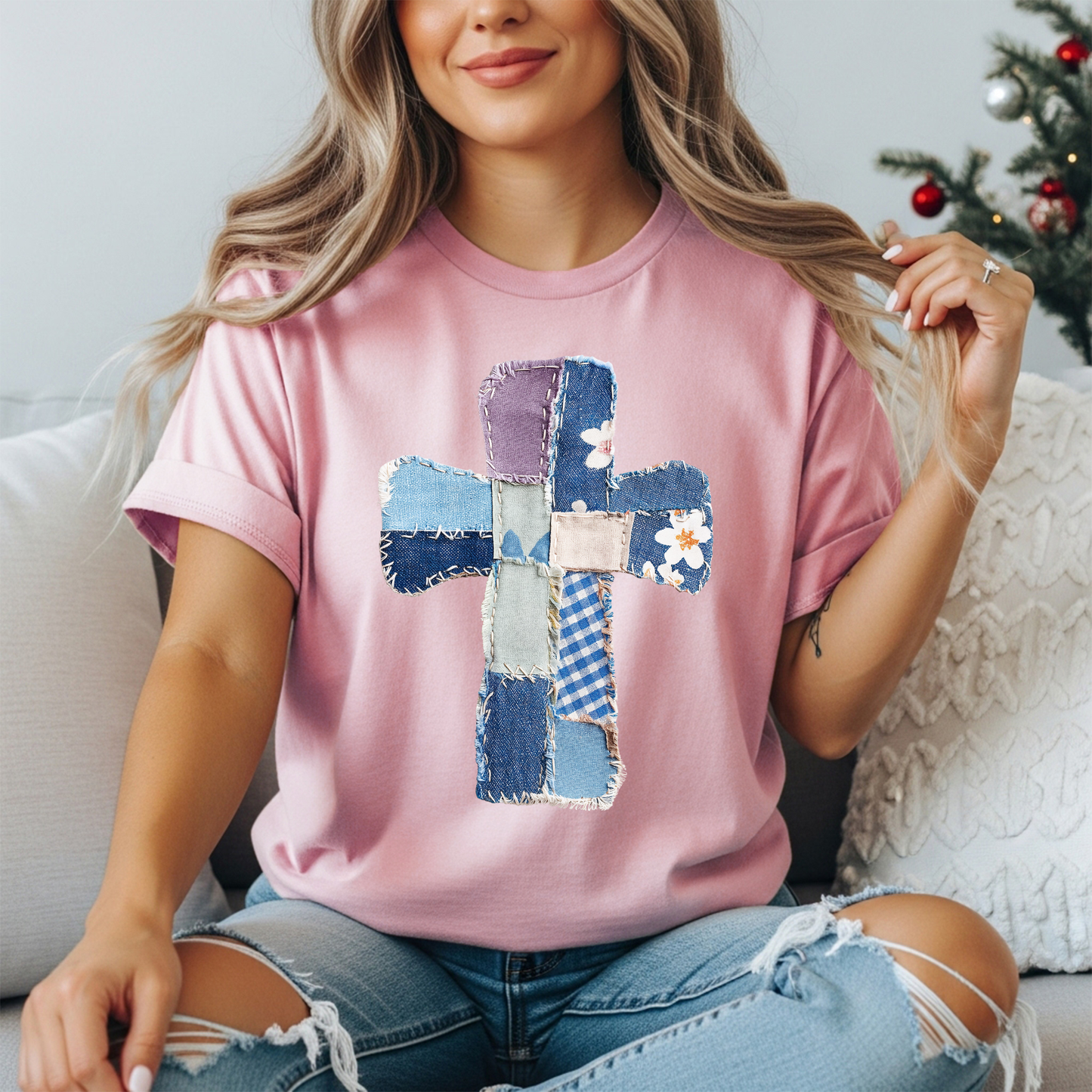 Easter Cross Sweatshirt or Tee