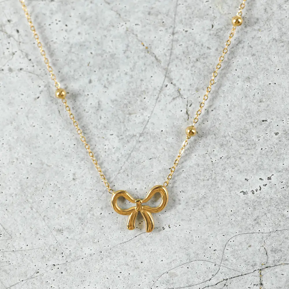 Bow Knot Necklace