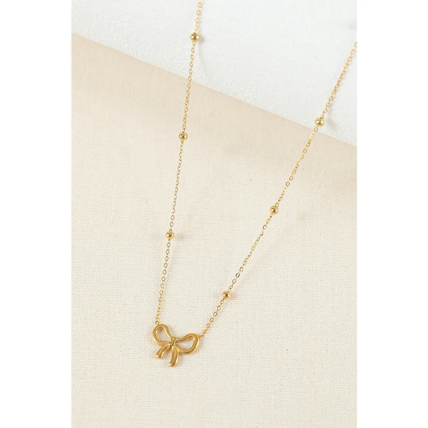 Bow Knot Necklace