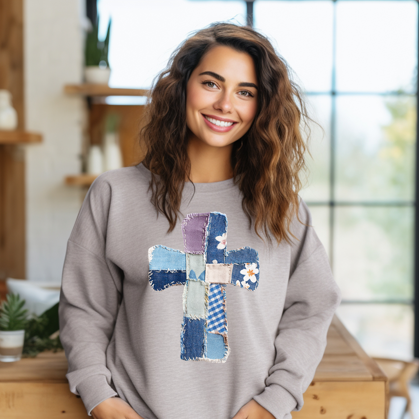 Easter Cross Sweatshirt or Tee