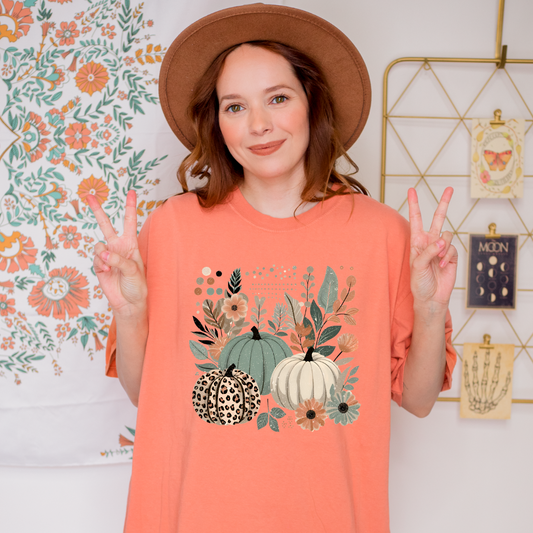 Boho Pumpkins Tee