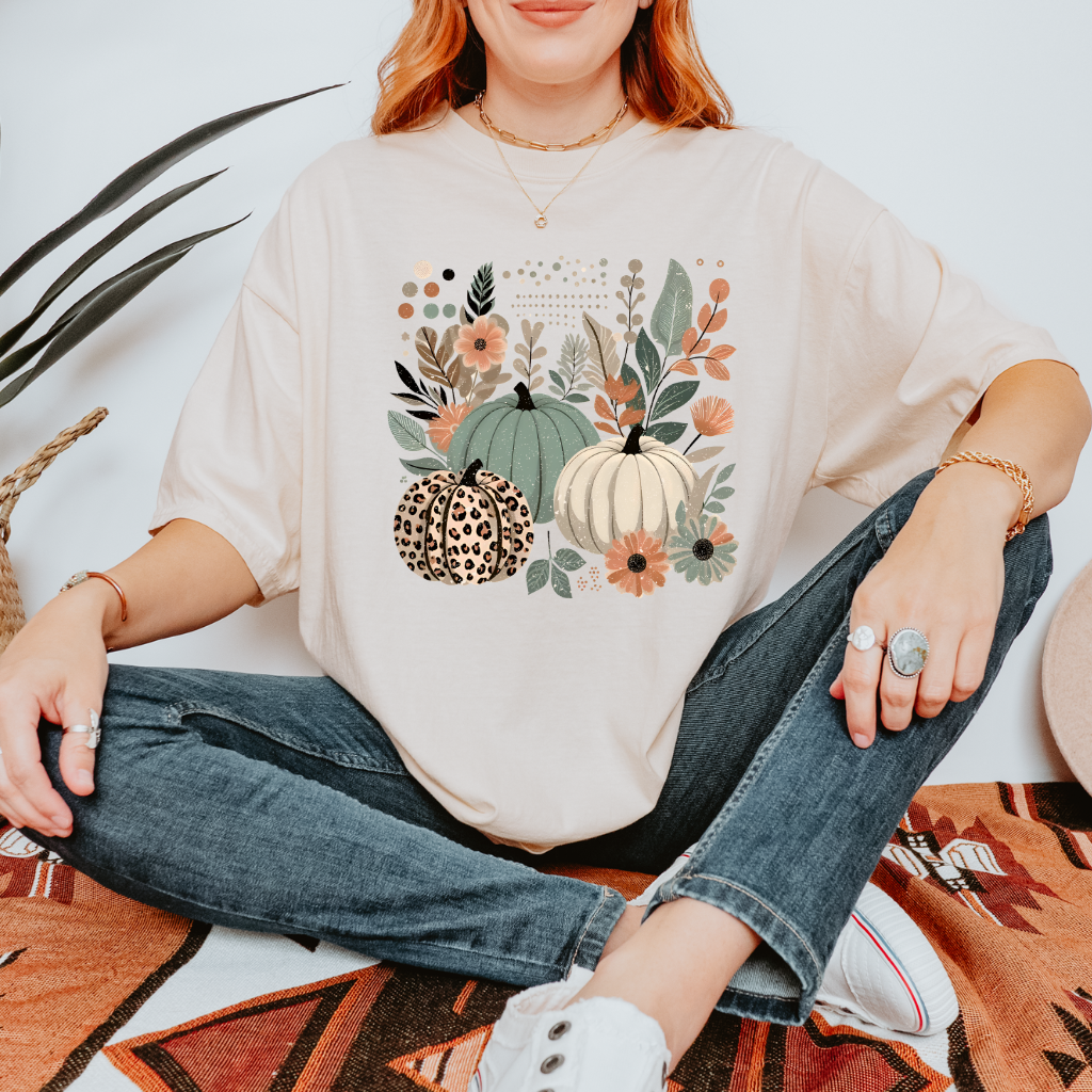 Boho Pumpkins Tee