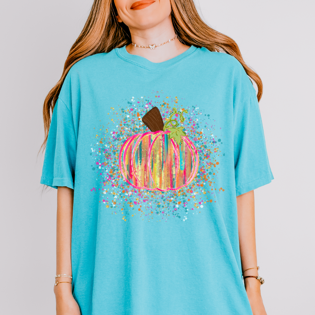Splatter Pumpkin Tee
