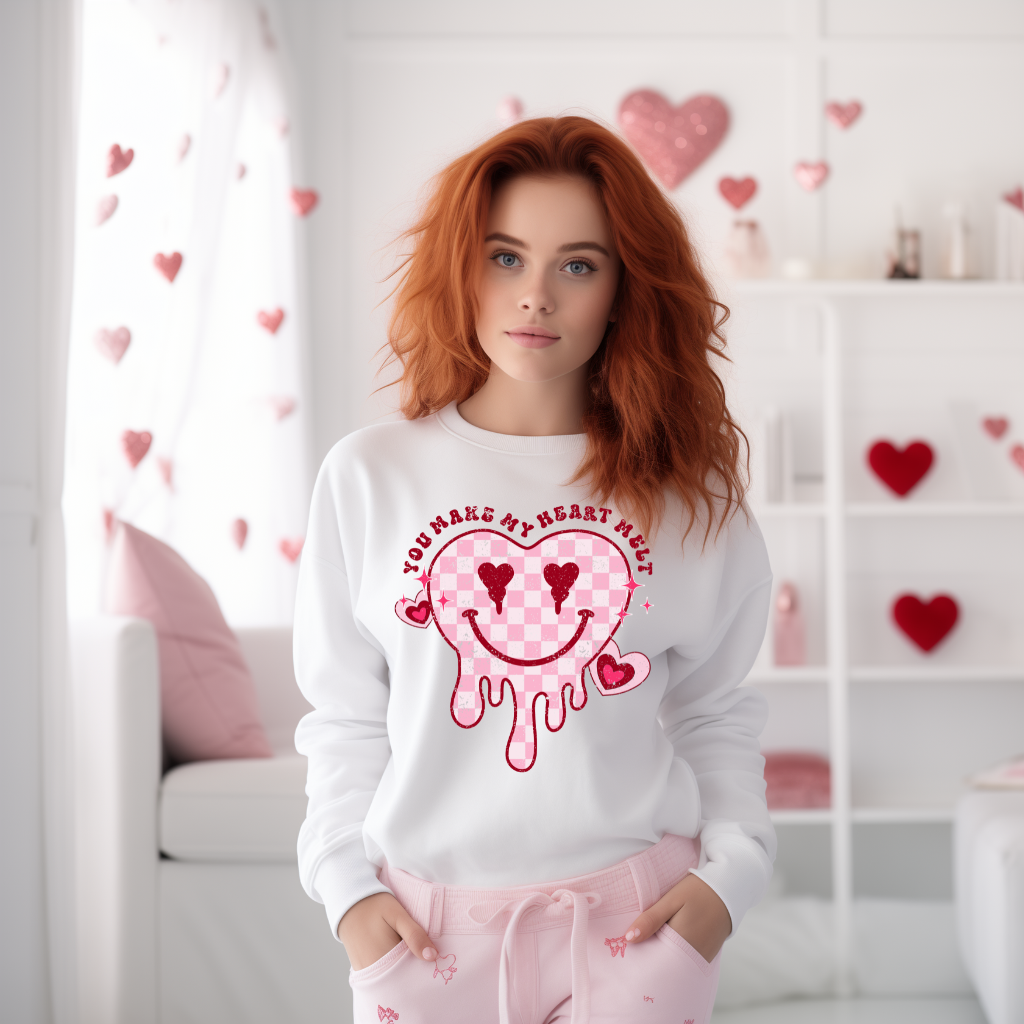 Melting Heart Sweatshirt
