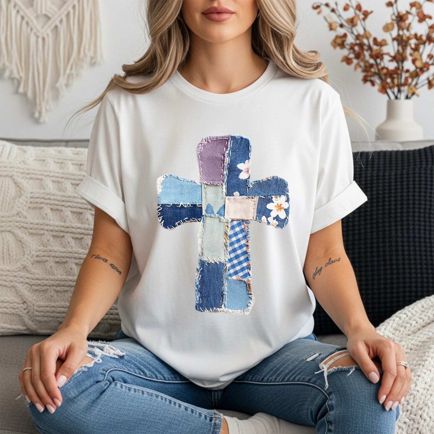 Easter Cross Sweatshirt or Tee