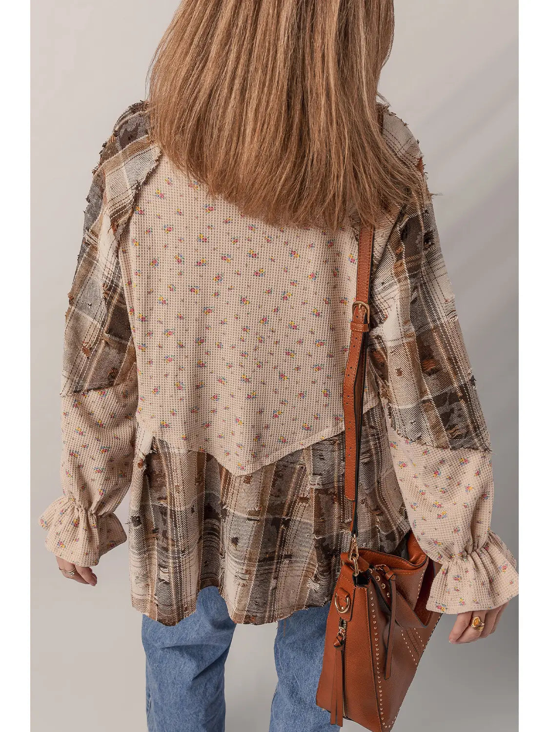 Boho Multimedia Shacket